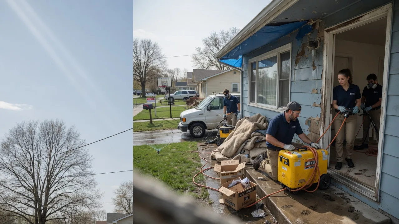 Basement Flood Cleanup in Danville, WA near me